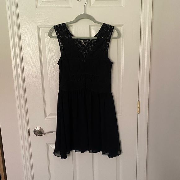 BCBG Generation little black lace cutout dress - Picture 10 of 11